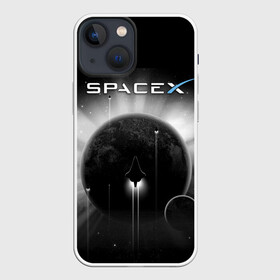 Чехол для iPhone 13 mini с принтом Space X ,  |  | american | company | space technology | space x | suborbital flights | американская | затмение солнца | компания | космос | логотип | планеты | производитель космической техники | суборбитальные полеты | шаттлы летят | эмблема