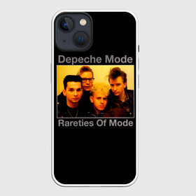 Чехол для iPhone 13 с принтом Rareties of Mode   Depeche Mode ,  |  | depeche mode | альбом | альтернативный | вестник моды | группа | депеш мод | депешмод | дэйв гаан | индастриал | мартин гор | музыка | новая волна | рок | синти поп | электроник | энди флетчер