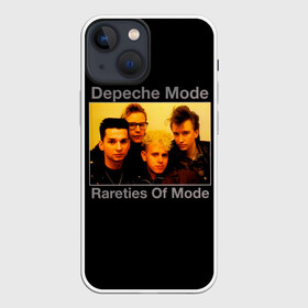 Чехол для iPhone 13 mini с принтом Rareties of Mode   Depeche Mode ,  |  | depeche mode | альбом | альтернативный | вестник моды | группа | депеш мод | депешмод | дэйв гаан | индастриал | мартин гор | музыка | новая волна | рок | синти поп | электроник | энди флетчер