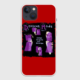 Чехол для iPhone 13 с принтом Songs of Faith and Devotion   Depeche Mode ,  |  | depeche mode | альбом | альтернативный | вестник моды | группа | депеш мод | депешмод | дэйв гаан | индастриал | мартин гор | музыка | новая волна | рок | синти поп | электроник | энди флетчер