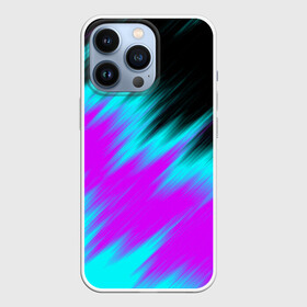 Чехол для iPhone 13 Pro с принтом НЕОНОВЫЕ ПОЛОСЫ И НИЧЕГО ЛИШНЕГО   NEON STRIPES ,  |  | abstraction | geometry | hexagon | neon | paints | stripes | texture | triangle | абстракция | брызги | геометрия | краски | неон | соты | текстура