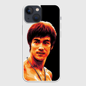Чехол для iPhone 13 mini с принтом Bruce Jeet Kune Do ,  |  | bodybuilding | bruce lee | dragon | jeet kune do | karate | legend | sport | бодибилдинг | брюс ли | джит кун до | дракон | каратэ | легенда | спорт