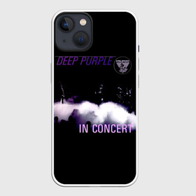 Чехол для iPhone 13 с принтом Live at Long Beach 1976   Deep Purple ,  |  | deep purple | альбом | гловер | группа | дееп | деп | ди | дип перпл | диперпл | дипперпл | иэн гиллан | иэн пэйс | лого | логотип | метал | морс | пепл | прогрессивный | психоделический | рок | символ | хард