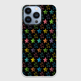 Чехол для iPhone 13 Pro с принтом Парад звезд ,  |  | звезда | палитра | паттерн | планеты | созвездие