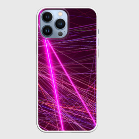 Чехол для iPhone 13 Pro Max с принтом ЛАЗЕРЫ | LASERS ,  |  | Тематика изображения на принте: abstract | geometry | geometry stripes | laser | lasers | texture | абстракция | геометрические полосы | геометрия | лазер | лазеры | текстура