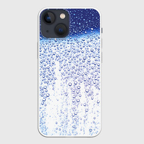 Чехол для iPhone 13 mini с принтом После дождя ,  |  | Тематика изображения на принте: after rain | condensation | dew | drops | shine | wet | блеск | капли | конденсат | мокрое | после дождя | роса | стекло