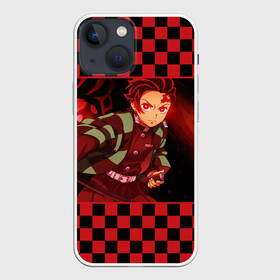 Чехол для iPhone 13 mini с принтом Тандзиро Камадо ,  |  | anime | demon slayer | kimetsu no yaiba | tanjiro kamado | аниме | клинок | клинок рассекающий демонов | манга | рассекающий демонов | танджиро | тандзиро камадо