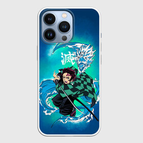 Чехол для iPhone 13 Pro с принтом Тандзиро Камадо с мечом ,  |  | anime | demon slayer | kimetsu no yaiba | tanjiro kamado | аниме | клинок | клинок рассекающий демонов | манга | рассекающий демонов | танджиро | тандзиро камадо