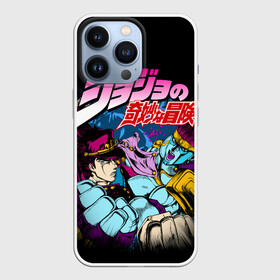 Чехол для iPhone 13 Pro с принтом Джотаро Star Platinum, JoJos Bizarre Adventure ,  |  | Тематика изображения на принте: anime | jojo | jojo bizarre adventure | jojos bizarre adventure | star platinum | аниме | джоджо | джотаро | манга | стар платинум