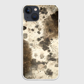 Чехол для iPhone 13 с принтом Пятьдесят оттенков серого ,  |  | 50 shades of gray | 50 оттенков серого | blots | dirty | grimy | oily | splashes | stains | брызги | грязнуля | грязные | кляксы | масляные | пятна | тряпка | чумазый