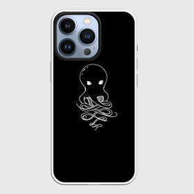 Чехол для iPhone 13 Pro с принтом Small Octopus ,  |  | Тематика изображения на принте: draw | drawing | octopus | карандаш | милашка | море | морские обитатели | октопус | осьминог | осьминожка | рисунок | рисунок карандашом | рыба