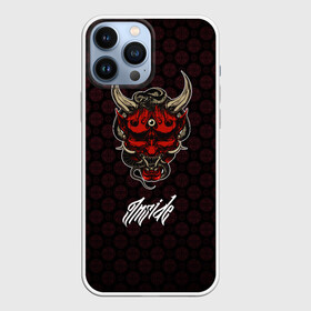 Чехол для iPhone 13 Pro Max с принтом Beast Inside ,  |  | dragon | inside | japan | lettering | samurai | snake | дракон | змеи | самурай | япония