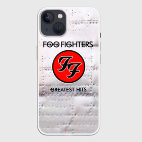 Чехол для iPhone 13 с принтом Greatest Hits   Foo Fighters ,  |  | ff | foo fighters | альбом | альтернативный | группа | дэйв грол | крис шифлетт | метал | металлический | музыка | надпист | нэйт мендел | постгранж | пэт смир | рок | стальной | тейлор хокинс | фу файтерс | фф