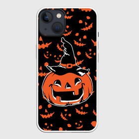 Чехол для iPhone 13 с принтом ТЫКВА ,  |  | america | halloween | usa | америка | тыква | тыква улыбается | тьма | ужас | хелловин | хеллоуин | хэллоуин