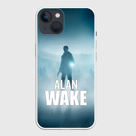 Чехол для iPhone 13 с принтом Alan Wake Video Game Art ,  |  | action | adventure | alan | entertainment | game | horror | remedy | survival | videogame | wake | алан | брайт | игра | лес | ночь | триллер | уэйк | фоллс | фонарик | хоррор | экшн