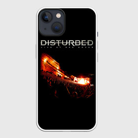 Чехол для iPhone 13 с принтом Live at Red Rocks   Disturbed ,  |  | disturbed | альтернативный | встревоженные | группа | джон мойер | дистербд | дистербед | дэвид дрейман | дэн дониган | майк венгрен | метал | ню | нюметал | рок | хеви | хевиметал