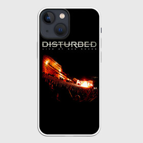 Чехол для iPhone 13 mini с принтом Live at Red Rocks   Disturbed ,  |  | disturbed | альтернативный | встревоженные | группа | джон мойер | дистербд | дистербед | дэвид дрейман | дэн дониган | майк венгрен | метал | ню | нюметал | рок | хеви | хевиметал