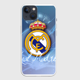 Чехол для iPhone 13 с принтом FC РЕАЛ МАДРИД ,  |  | игра | мадрид | реал | спорт | футбол