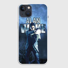 Чехол для iPhone 13 с принтом Alan Wake   Алан Уэйк ,  |  | alan wake | алан уэйк | алан уэйк игра | алан уэйк ремастер | триллер | хоррор игры | экшн триллер