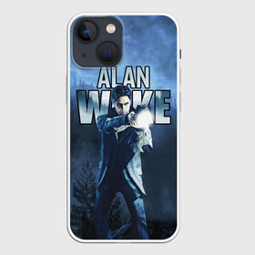 Чехол для iPhone 13 mini с принтом Alan Wake   Алан Уэйк ,  |  | alan wake | алан уэйк | алан уэйк игра | алан уэйк ремастер | триллер | хоррор игры | экшн триллер