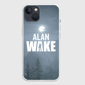 Чехол для iPhone 13 с принтом Алан Уэйк: Полнолуние ,  |  | alan wake | алан уэйк | игра | экшен триллер