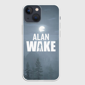 Чехол для iPhone 13 mini с принтом Алан Уэйк: Полнолуние ,  |  | alan wake | алан уэйк | игра | экшен триллер
