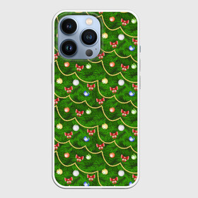 Чехол для iPhone 13 Pro с принтом Новогодняя Ёлка с Игрушками ,  |  | christmas | merry christmas | santa claus | дед мороз | ёлка | елочные шары | игрушки | новый год | подарки | праздник | с новым годом | сантаклаус | снегурочка | украшения