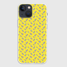Чехол для iPhone 13 mini с принтом Pineapple Pattern ,  |  | pineapple | ананас | ананасик | ананасовый узор | праздник | фрукты