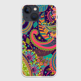 Чехол для iPhone 13 mini с принтом Яркий красочный узор ,  |  | bright | colorful | pattern | красочные | узор | яркие