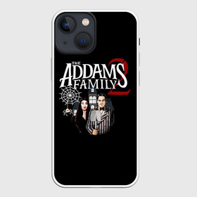 Чехол для iPhone 13 mini с принтом Адамсы ,  |  | halloween | the addams family 2 | адамсы | гомес | горящий тур | мартиша | мультфильм | семейка аддамс | ужасы | хэллоуин