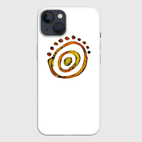 Чехол для iPhone 13 с принтом Дух Лета ,  |  | волшебство | желтое | круглое | символ | этника