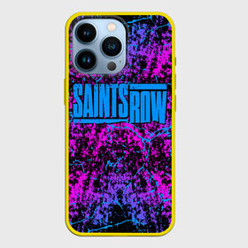 Чехол для iPhone 13 Pro с принтом Сайнтс Роу   Saints Row ,  |  | Тематика изображения на принте: los panteros | marshall | row | saints | santo ileso | the idols | игра | сайнтс роу | санто илесо | святые | улица святых