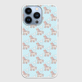 Чехол для iPhone 13 Pro с принтом Маленькие единороги ,  |  | единорог | лошадка | лошадь | милая | милые пони | пони