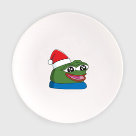 Тарелка с принтом Pepe, pepe happy, Пепе хеппи, pepe happy new year , фарфор | диаметр - 210 мм
диаметр для нанесения принта - 120 мм | Тематика изображения на принте: frog pepe | happy | happy new year | mem | meme | peepo | pepe | pepe happy | pepe happy new year | лягушка пепе | лягушонок | лягушонок пепе | пепе хеппи | хеппи