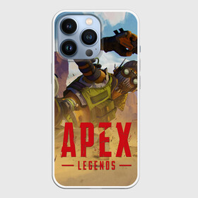 Чехол для iPhone 13 Pro с принтом Октейн в деле ,  |  | Тематика изображения на принте: apex | apex legends | battle royal | game | games | батл роял | игра | игры | орех