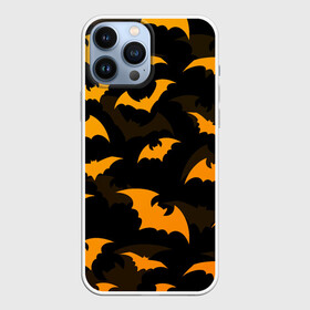 Чехол для iPhone 13 Pro Max с принтом ЛЕТУЧИЕ МЫШИ НОЧЬ ХЕЛЛОУИН   HALLOWEEN NIGHT BATS ,  |  | bats | bones | ghost | halloween | night | pumpkin | skull | кости | летучие мыши | ночь | приведение | призрак | скелет | тыква | хеллоуин | хоррор | хэллоуин