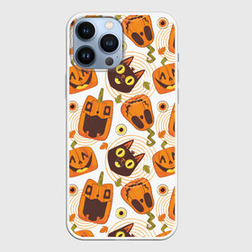 Чехол для iPhone 13 Pro Max с принтом Patern Halloween 10 ,  |  | 31 | bones | holiday | skull | spider | witches