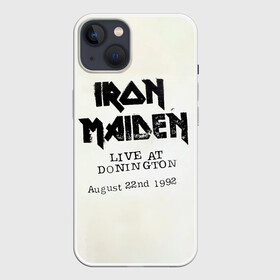 Чехол для iPhone 13 с принтом Live at Donington   Iron Maiden ,  |  | iron maiden | адриан смит | айран | айрон | группа | дэйв мюррей | железная дева | ирон | майден | мейд | мейден | метал | мрачный | музыка | песни | рок | стив харрис | тяжелый | хеви | хевиметал