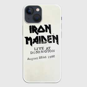 Чехол для iPhone 13 mini с принтом Live at Donington   Iron Maiden ,  |  | iron maiden | адриан смит | айран | айрон | группа | дэйв мюррей | железная дева | ирон | майден | мейд | мейден | метал | мрачный | музыка | песни | рок | стив харрис | тяжелый | хеви | хевиметал