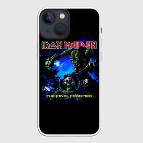 Чехол для iPhone 13 mini с принтом The Final Frontier   Iron Maiden ,  |  | iron maiden | адриан смит | айран | айрон | группа | дэйв мюррей | железная дева | ирон | майден | мейд | мейден | метал | мрачный | музыка | песни | рок | стив харрис | тяжелый | хеви | хевиметал