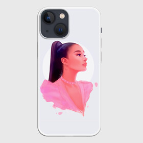 Чехол для iPhone 13 mini с принтом Ариана арт ,  |  | ariana grande | pop | rap | rep | ариана гранде | исполнители | исполнитель | музыка | поп | попса | реп