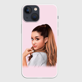 Чехол для iPhone 13 mini с принтом Ariana art ,  |  | ariana grande | pop | rap | rep | ариана гранде | исполнители | исполнитель | музыка | поп | попса | реп