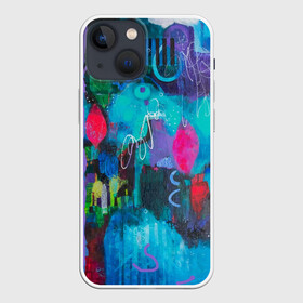 Чехол для iPhone 13 mini с принтом Морская глубина ,  |  | абстракция | глубины | дно океана | коралллы | море