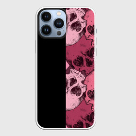 Чехол для iPhone 13 Pro Max с принтом Dark and Skull ,  |  | cranial | cranium | dark and skull | dark skull | skull | skulls | скелет | череп | черепа | черепной