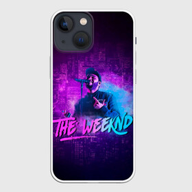 Чехол для iPhone 13 mini с принтом Поющий Эйбел ,  |  | hip hop | rap | rep | the weekend | зэ викенд | зэ уикенд | исполнители | исполнитель | музыка | реп | эйбел тесфайу