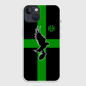 Чехол для iPhone 13 с принтом Hollywood Undead заеленный крест ,  |  | hollywood undead | hu | андед | голивуд | голливуд | голливудская нежить | группа | гу | зеленный крест | орел | птица | реп | рок | рэп | рэпкор | силуэт | ундед | ундэ | ху