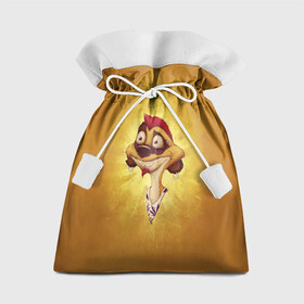Подарочный 3D мешок с принтом Тимон , 100% полиэстер | Размер: 29*39 см | animal | character | drawing | meerkat | timon | животное | персонаж | рисунок | сурикат | тимон
