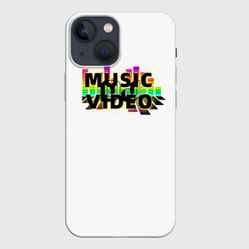 Чехол для iPhone 13 mini с принтом Merch   DJ MUSICVIDEO ,  |  | Тематика изображения на принте: dj | djmusicvideo | music | music video | video