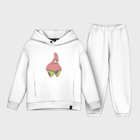 Детский костюм хлопок Oversize с принтом Evil patrick, злой патрик ,  |  | evil patrick | patrick | patrick star | злой патрик | патрик | патрик злой | патрик мем | патрик стар