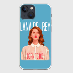 Чехол для iPhone 13 mini с принтом LDR Born to die ,  |  | lana del ray | pop music | исполнитель | исполнительница | лана дел рэй | музыка | поп | попса
